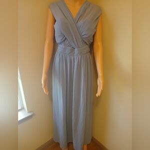 Birdy Gray Convertible Formal Dress Size Large